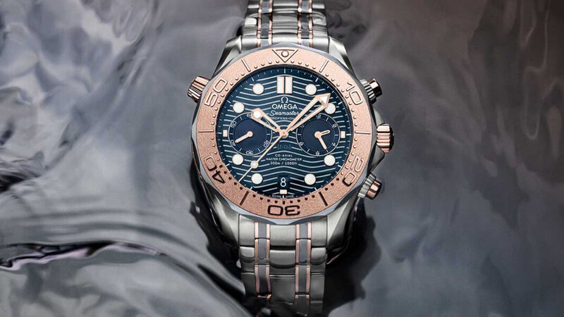 Oro, titanio y tantalio para el cronógrafo Seamaster 300M de Omega