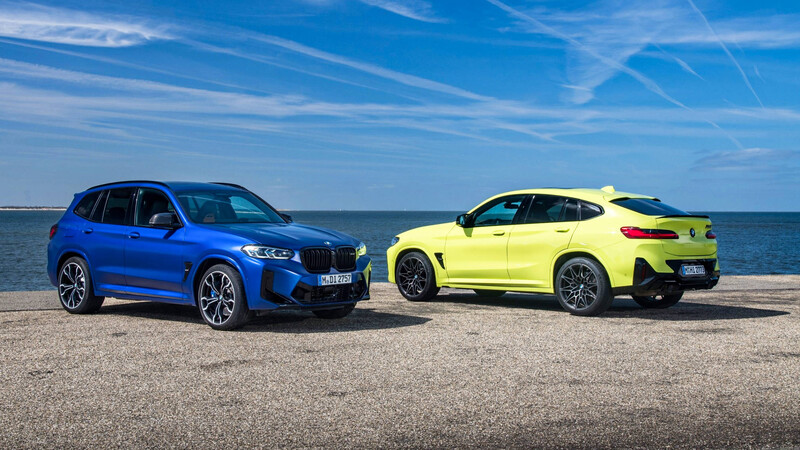 BMW X3 M y X4 M Competition 2022: Interior renovado (casi) por completo
