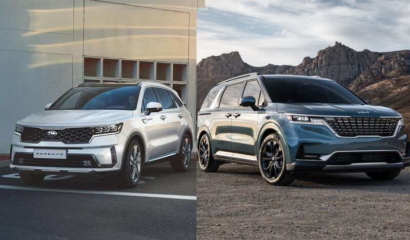 Nuevos KIA Sorento y Carnival viene a Argentina