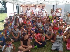 Honda fue parte de la Colonia de Verano en Campana
