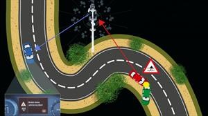 Ahora los carros alertarán a otros sobre un accidente o peligro en el camino