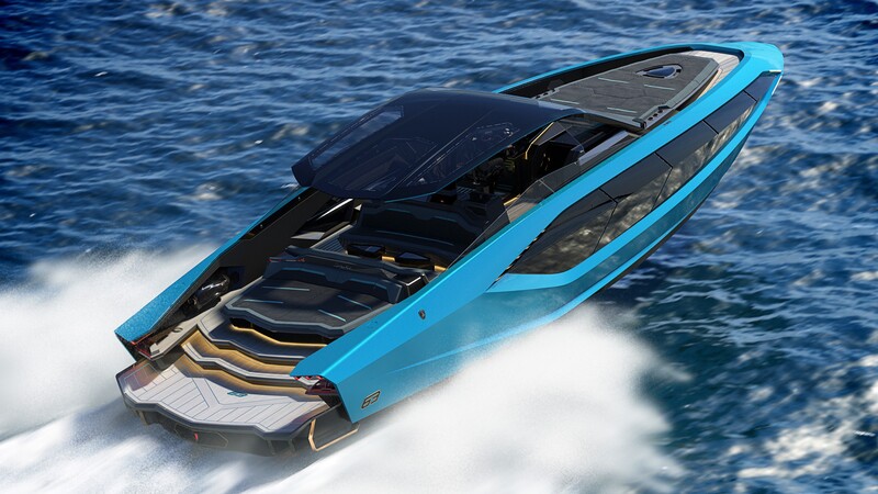 Lamborghini lanza un yate con 4.000 CV