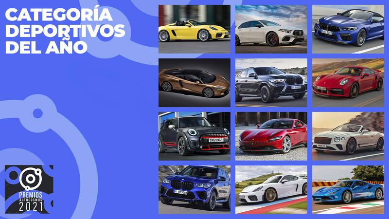 Premios Autocosmos: los candidatos al deportivo de 2021