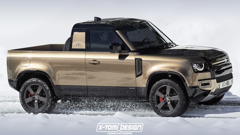 Land Rover Defender Pick up, un proyecto que puede materializarse