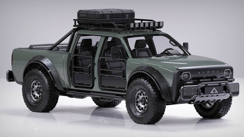 Alpha SuperWolf, se presenta la chata anti F150 eléctrica