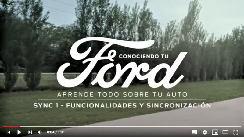 Tutoriales de Ford para aprovechar al máximo sus vehículos