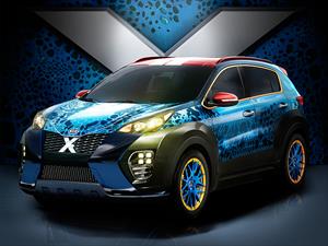 Kia Sportage 2017 se disfraza de Mystique