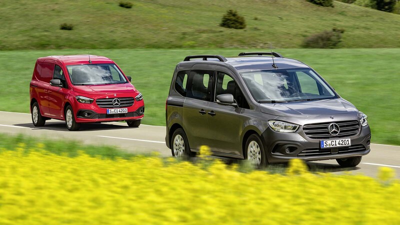 Mercedes Benz Citan 2022, la nueva generación incluye una versión eléctrica