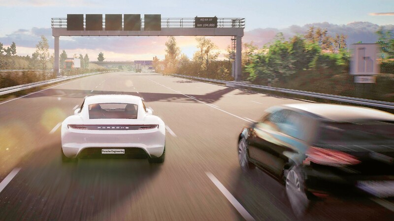Porsche usa software de videojuegos para desarrollar autos inteligentes