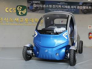 Armadillo T, el auto eléctrico plegable