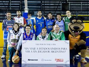 Mercedes-Benz Sprinter premia a los fanáticos del basquet