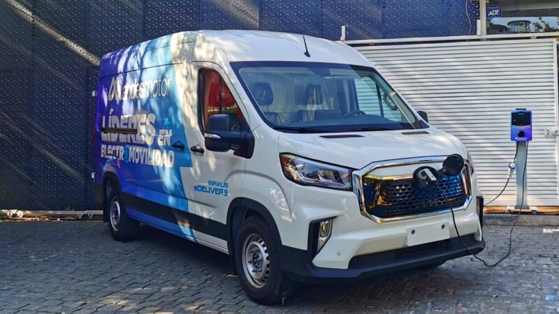 Maxus quiere vender en Chile más de 4.800 vehículos eléctricos para 2025