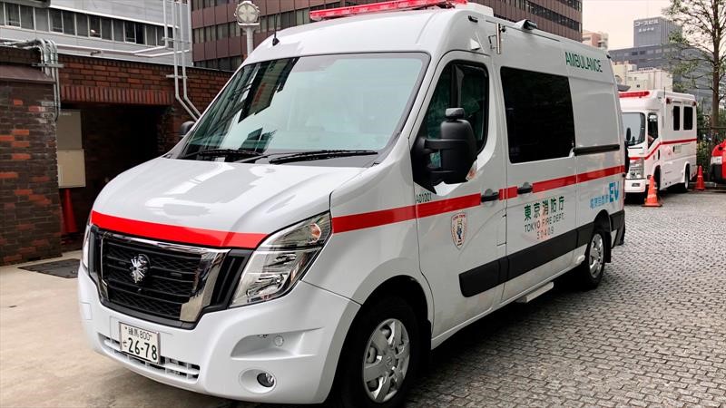 Esta ambulancia de Nissan no contamina