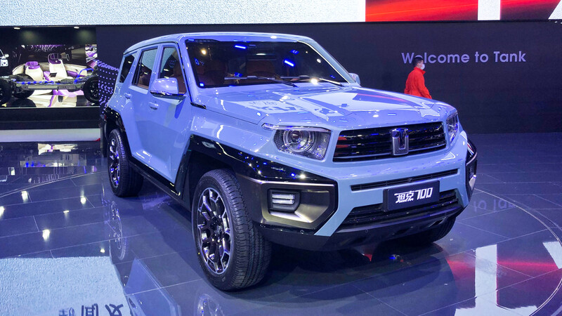 Great Wall presenta su nueva marca Tank, fabricante de autos similares al Hummer