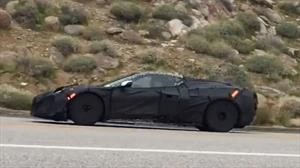 El nuevo Chevrolet Corvette Z06 C8 aulla en las montañas