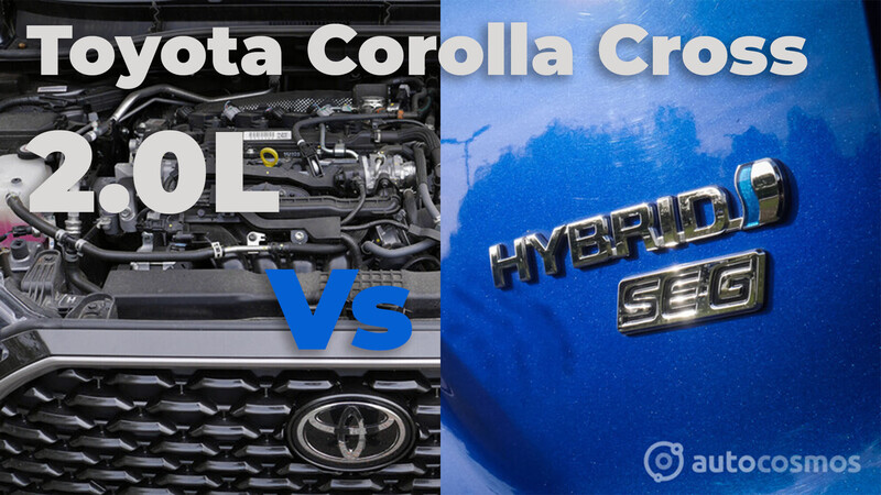 Corolla Cross 2.0L Vs. híbrido, ¿cuál conviene comprar?
