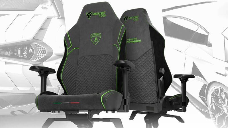 Estas sillas para gamers están inspiradas en los asientos de Lamborghini