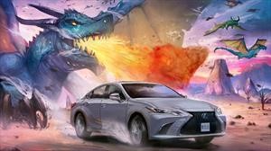 Lexus ES, UX y LC son reinterpretados al estilo manga