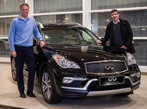 Martín Palermo, nuevo embajador de Infiniti