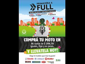 Banco Cetelem lanza una nueva promo para motos