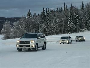 Toyota recorre el mundo probando sus vehículos
