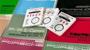 Porsche reimprime los manuales originales de sus autos clásicos
