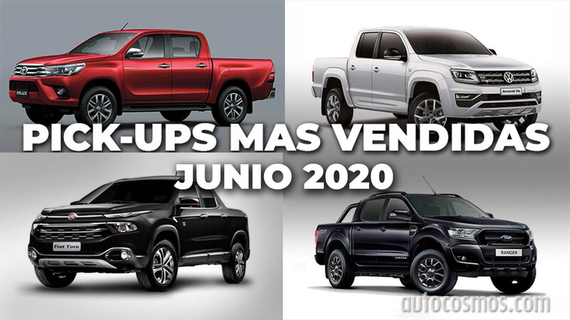 Las pick-ups más vendidas de Argentina en junio de 2020