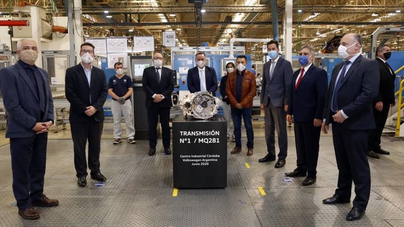 Volkswagen fabrica en Argentina una nueva caja manual