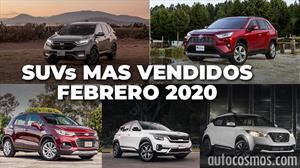 Los 10 SUVs más vendidos en febrero 2020