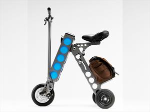 URB-E, un scooter eléctrico plegable