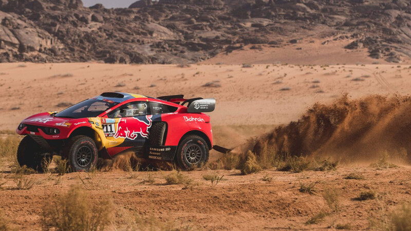 Dakar 2022 E2 Loeb no le pierde pisada a Al-Attiyah