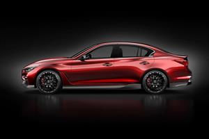 Infiniti Q50 Eau Rouge Concept se presenta