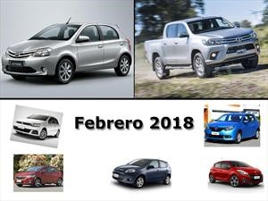 Los 10 autos más vendidos en Argentina en febrero de 2017