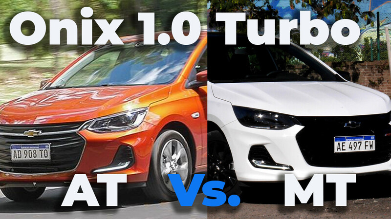 Chevrolet Onix 1.0 turbo manual Vs automático ¿cuál me compro?