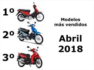 Top 10: Los modelos de motos más vendidos en el mes de abril de 2018