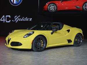 Alfa Romeo 4C Spider 2015: Deportivo a cielo abierto