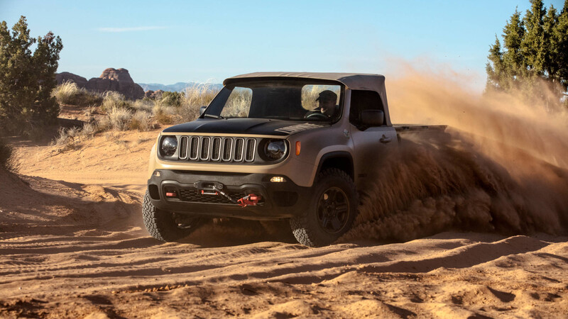 Jeep estaría trabajando en una pick-up mediana