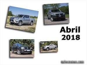 Top 10: Las pick-ups más vendidas de Argentina en abril de 2018
