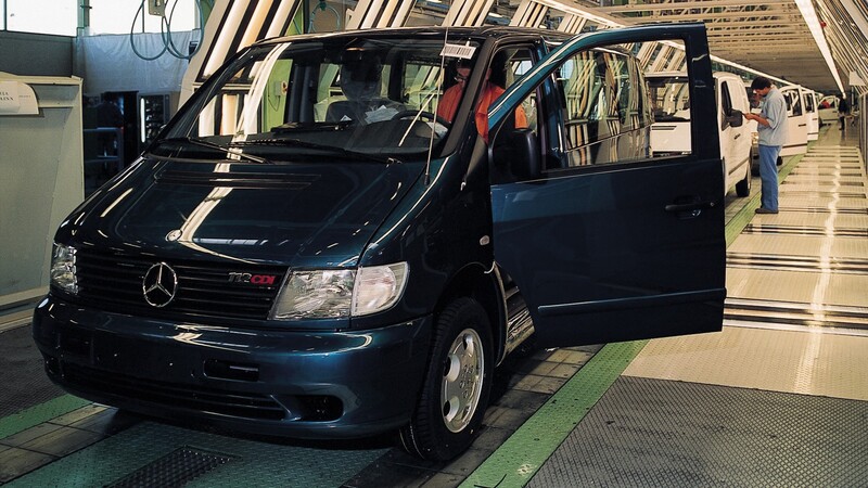 Mercedes-Benz celebra los 25 años de su modelo Vito