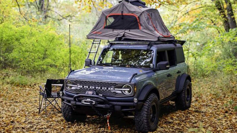 Ford Bronco Overland concept, hotel rodante para todo tipo de terreno