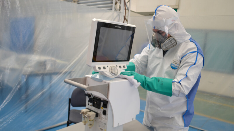 GM Colmotores repara ventiladores pulmonares para fortalecer la red médica