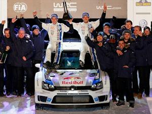 WRC: Volkswagen se lleva la victoria en Suecia