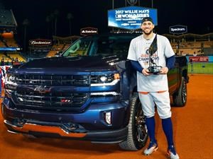 Chevrolet Silverado Centennial, para el MVP de la Serie Mundial 2017