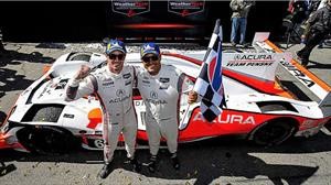 Juan Pablo Montoya y Dane Cameron ganaron en Laguna Seca