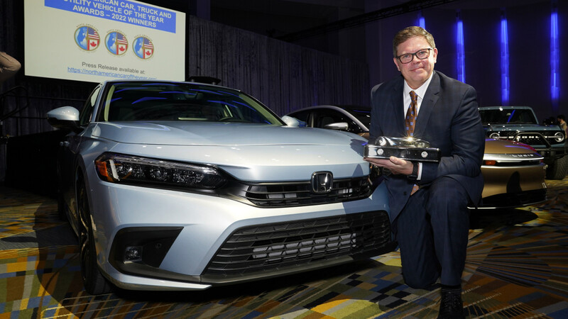 Nuevo Honda Civic es el Auto del Año en Norteamérica 2022