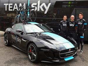 Jaguar y Pinarello diseñaron la nueva bicicleta del equipo SKY