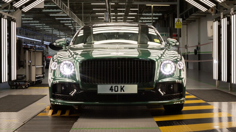 El Bentley Flying Spur ya suma 40.000 unidades