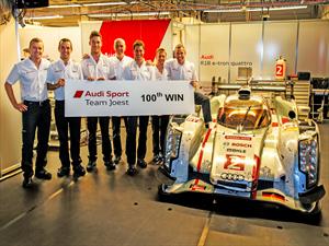 Audi consigue su victoria número 100 en Prototipos Le Mans