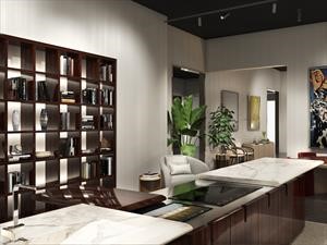 Esta cocina toma como inspiración al Bentley Continental GT