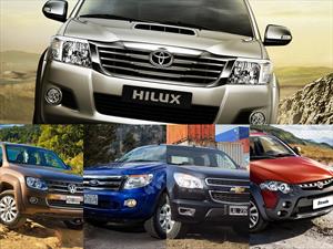 Top 5: las pick-ups más vendidas en Enero de 2014